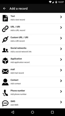 NFC Tools android App screenshot 2